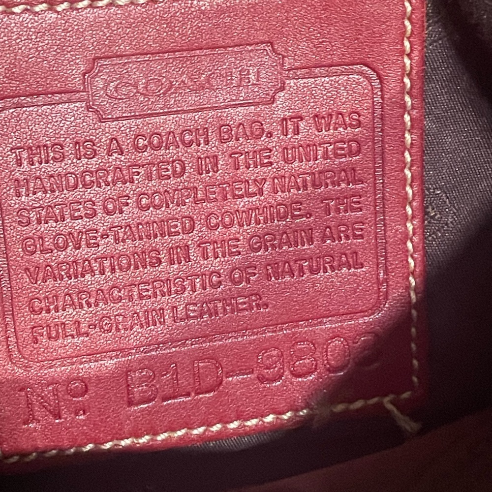 💥 Rare 💥  Vintage Coach Legacy Day Tote - Model 9803. - Picture 7 of 8